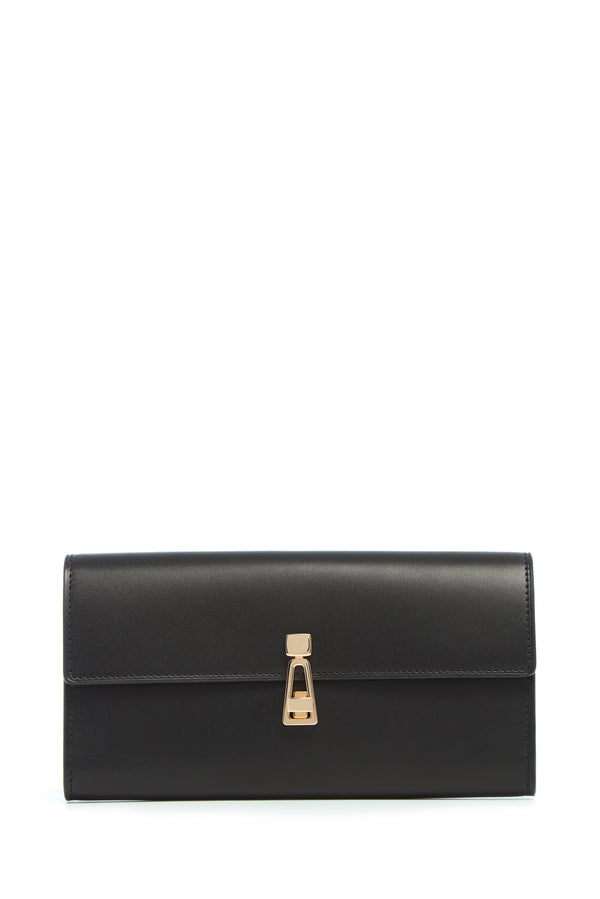 Gabriela Hearst Phone Wallet In Black Leather