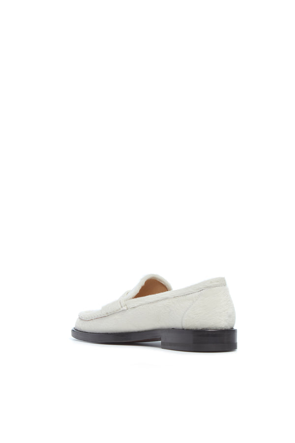 Gabriela Hearst Pierre Loafer In Ivory Pony Hair