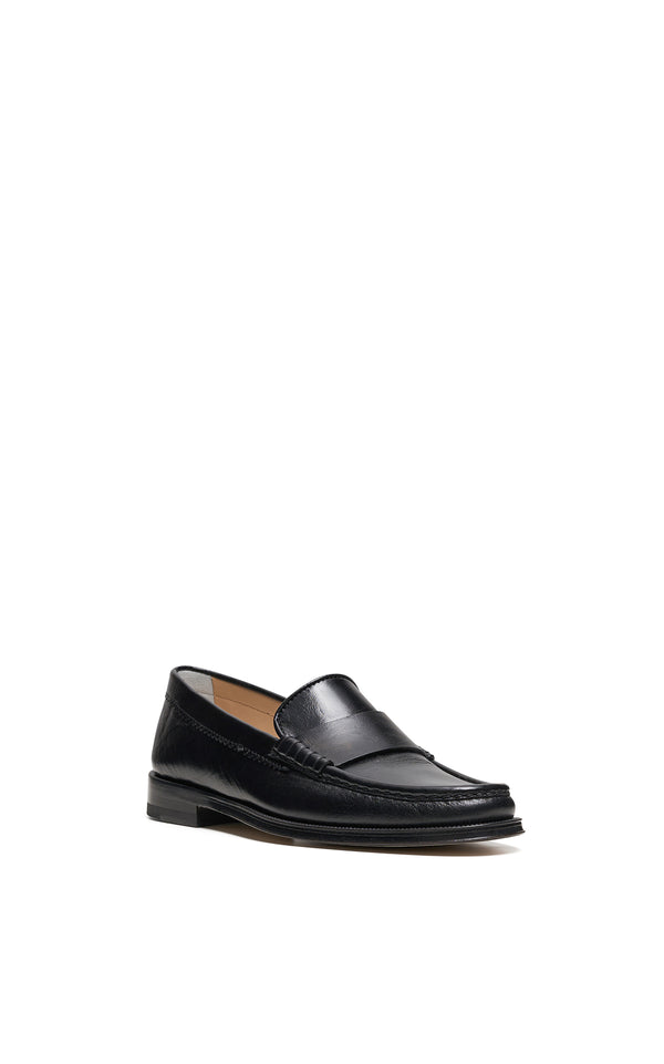 Gabriela Hearst Seren Loafer In Black Leather