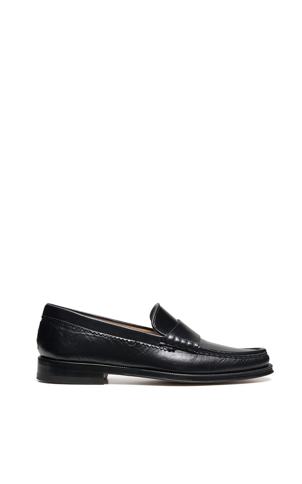 gabriela hearst Seren Loafer in Black Leather