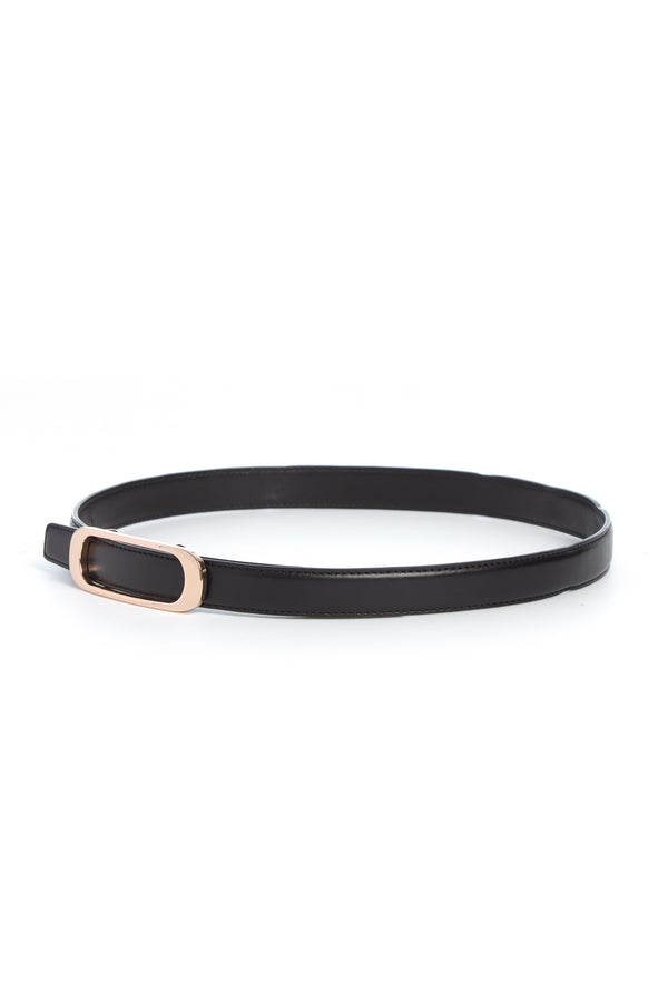 Gabriela Hearst Timon Belt In Black Leather
