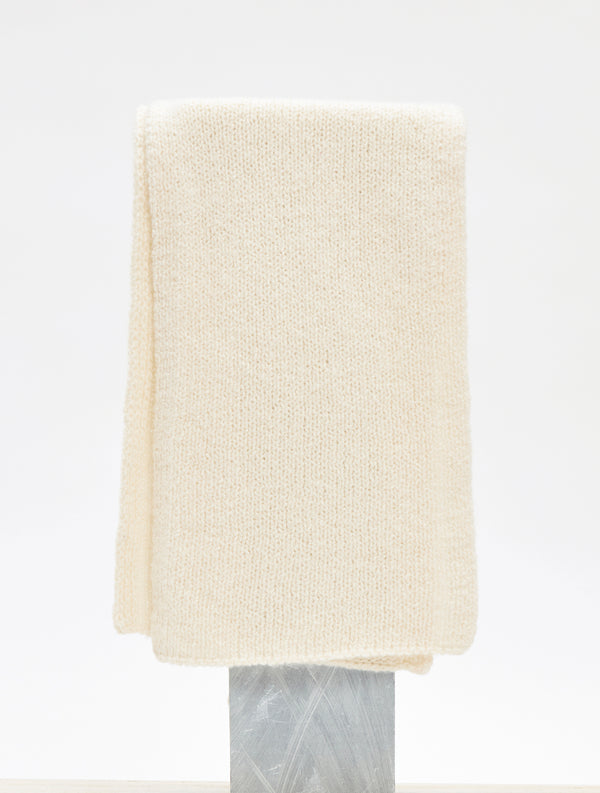 Gabriela Hearst Tulsi Knit Scarf In Ivory Cashmere