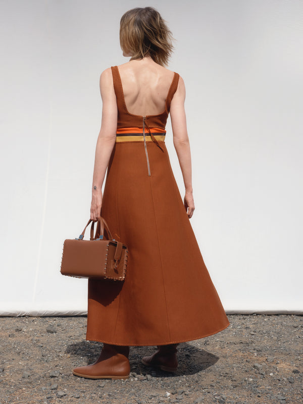 Gabriela Hearst Wabi Bag In Cognac Nappa Leather