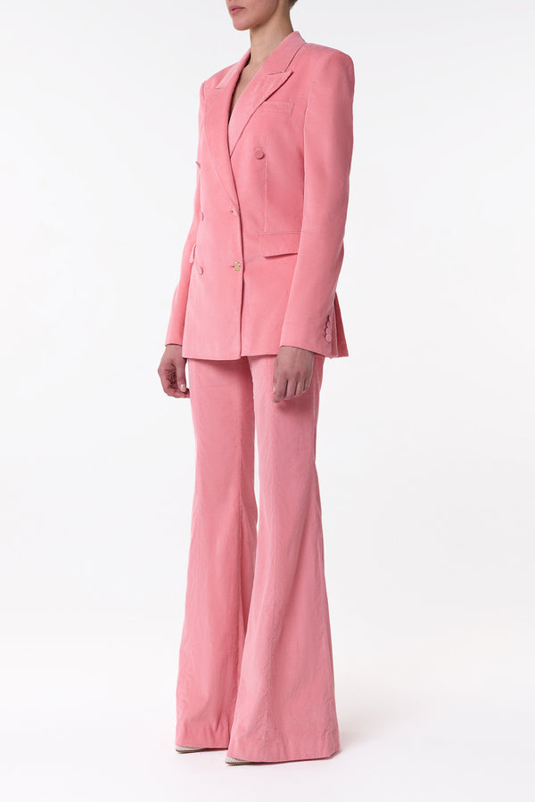 Gabriela Hearst Gavin Blazer In Rosa Sea Island Cotton Corduroy