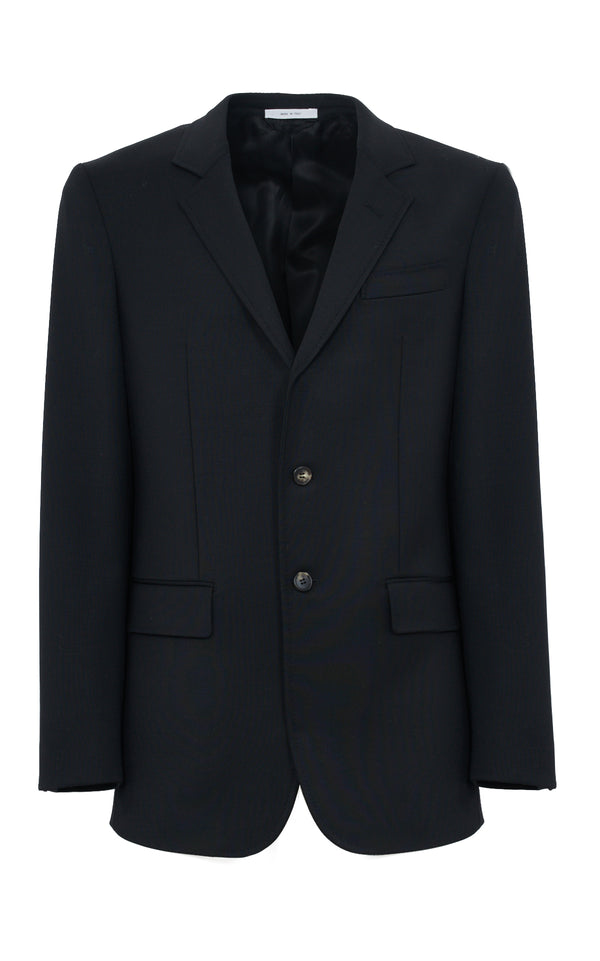 gabriela hearst Irving Jacket in Black Sportswear Wool