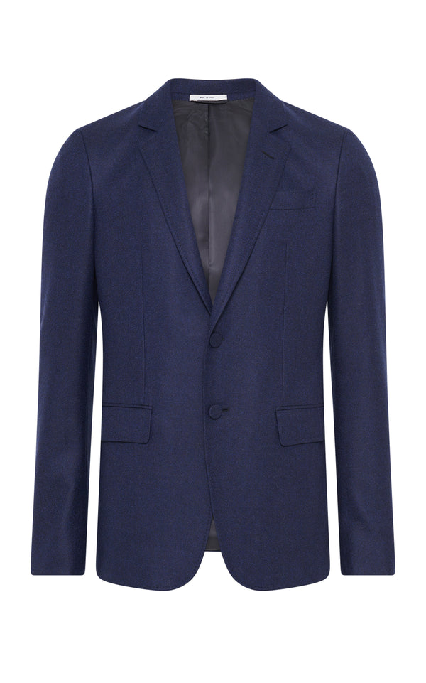 gabriela hearst Irving Jacket in Navy Virgin Wool Cashmere