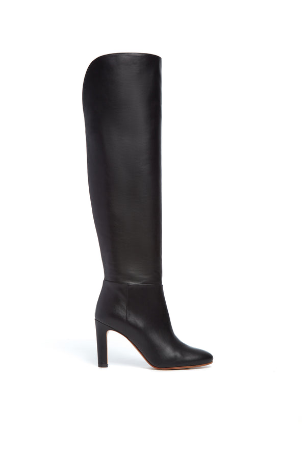 gabriela hearst Linda Over-the-Knee Boot in Black Leather