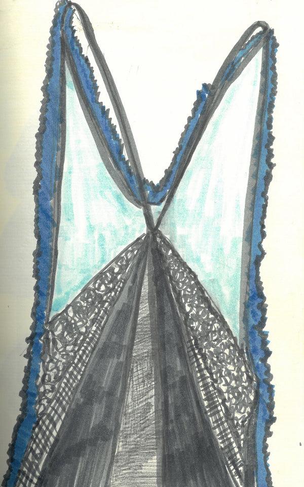 Gabriela Hearst Mage Cami Top In Black Metallic Silk Twill