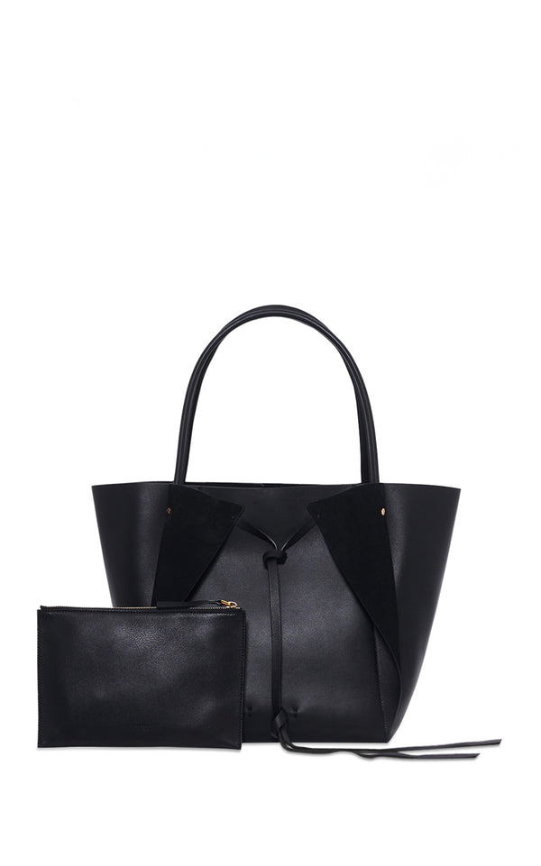 Gabriela Hearst Marija Tote Bag In Black Nappa Leather