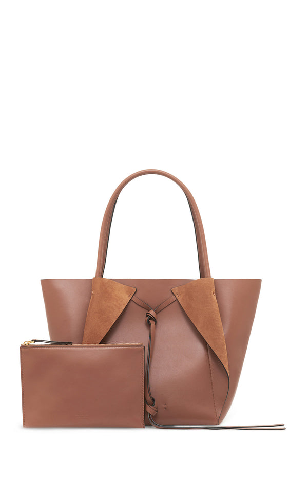 Gabriela Hearst Marija Tote Bag In Cognac Nappa Leather