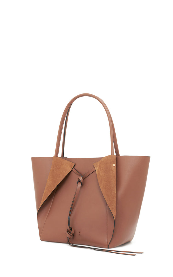Gabriela Hearst Marija Tote Bag In Cognac Nappa Leather