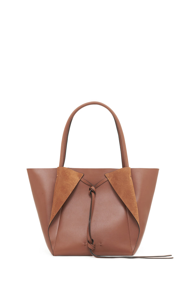 gabriela hearst Marija Tote Bag in Cognac Nappa Leather