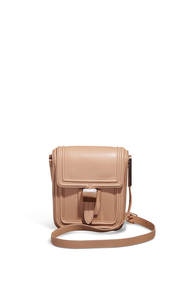 gabriela hearst Marvelle Crossbody Bag in Nude Nappa Leather