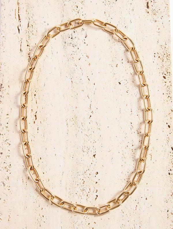 Gabriela Hearst Medium Link Necklace In 18K Yellow Gold (Classic Links)
