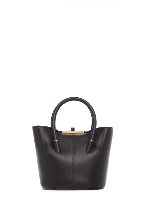 Gabriela Hearst Mini Baez Bag In Black Nappa Leather