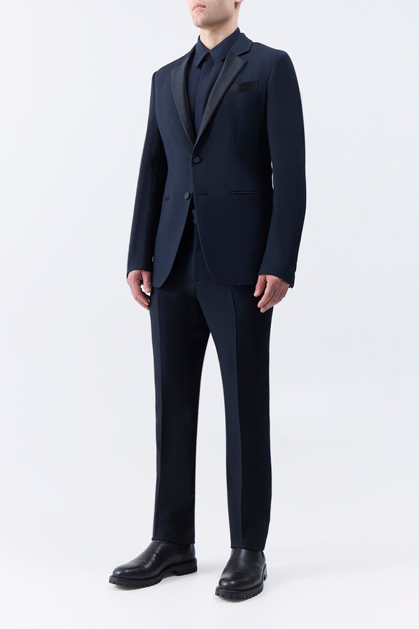 Gabriela Hearst Nicolson Jacket In Black Wool Silk Cady