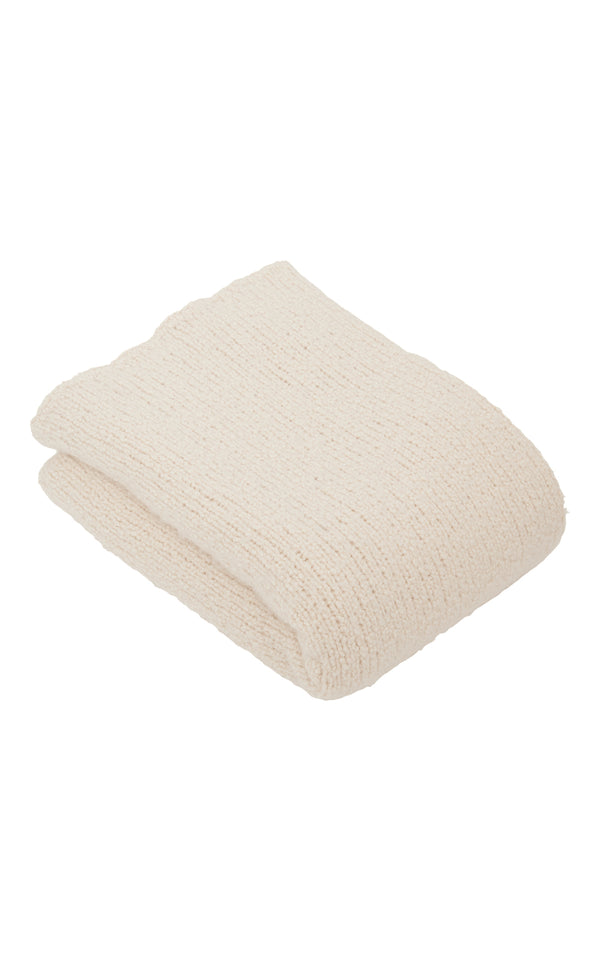 gabriela hearst Nicosia Knit Blanket in Ivory Cashmere Boucle