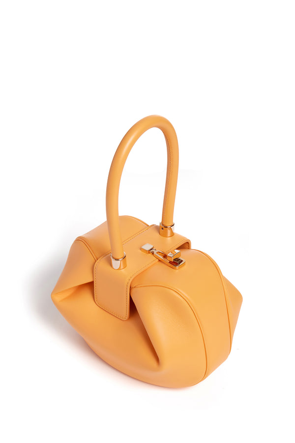 Gabriela Hearst Nina Bag In Fluorescent Orange Nappa Leather