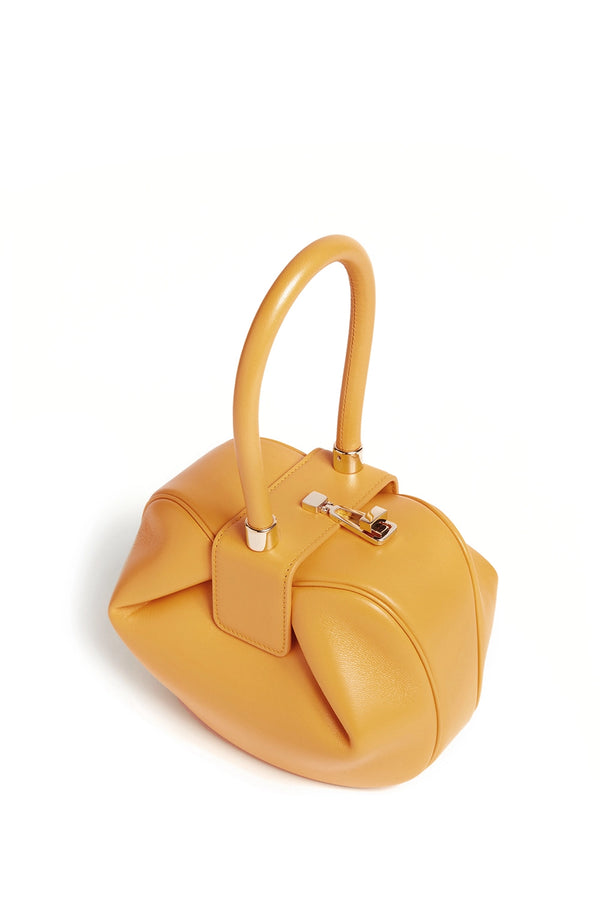 Gabriela Hearst Nina Bag In Golden Birch Nappa Leather