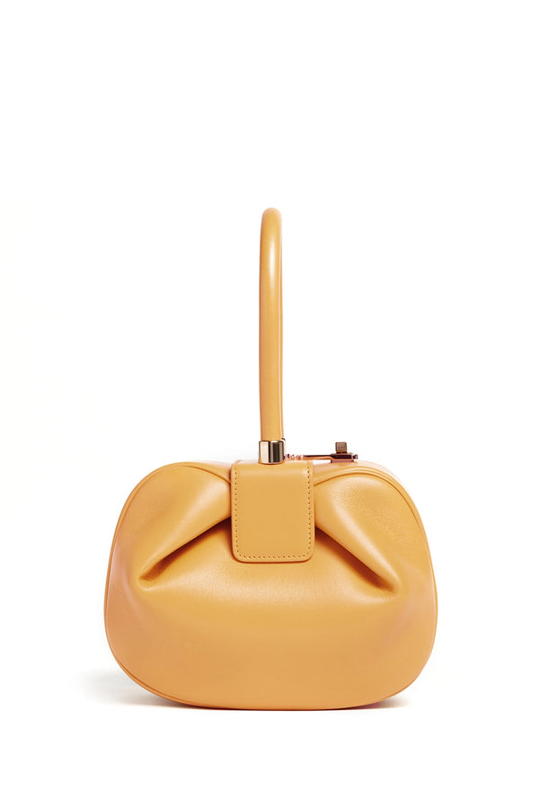 Gabriela Hearst Nina Bag In Golden Birch Nappa Leather