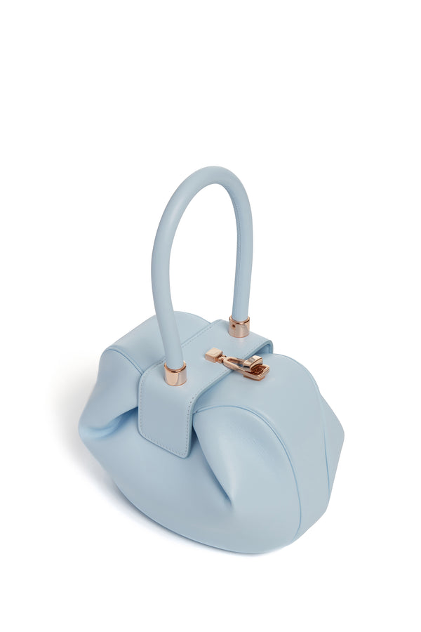 Gabriela Hearst Nina Bag In Light Blue Nappa Leather