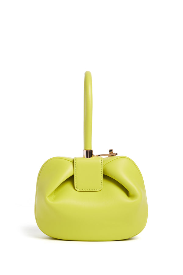 Gabriela Hearst Nina Bag In Lime Adamite Nappa Leather