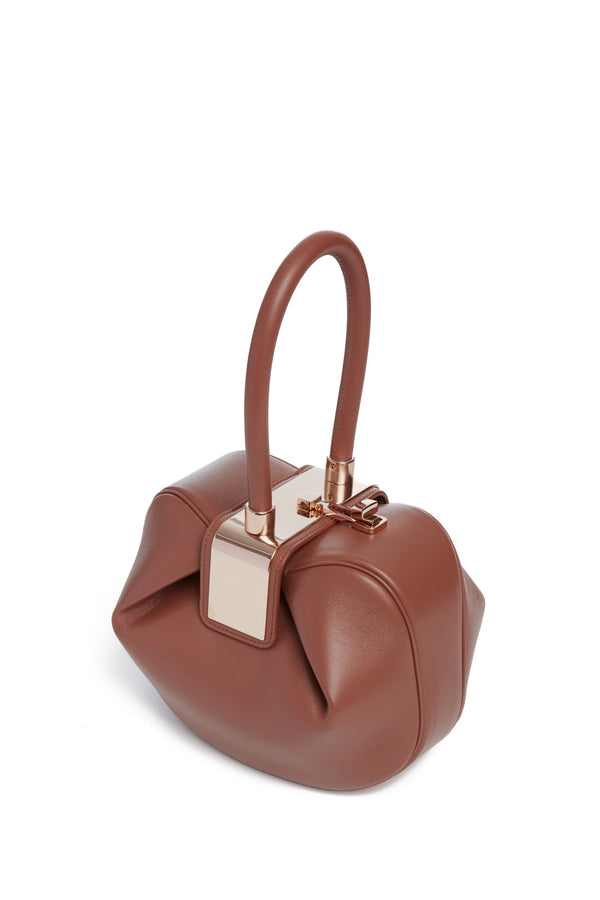 Gabriela Hearst Nina Midas Bag In Cognac Nappa Leather