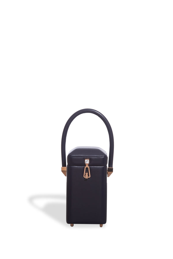 Gabriela Hearst Nostalgia Bag In Navy Nappa Leather