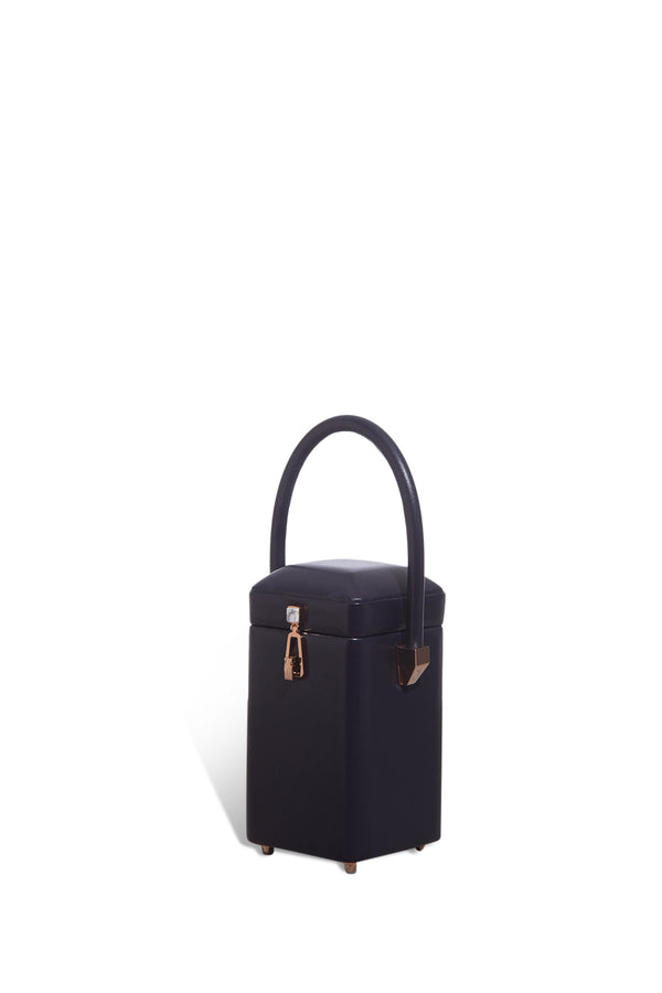 gabriela hearst Nostalgia Bag in Navy Nappa Leather