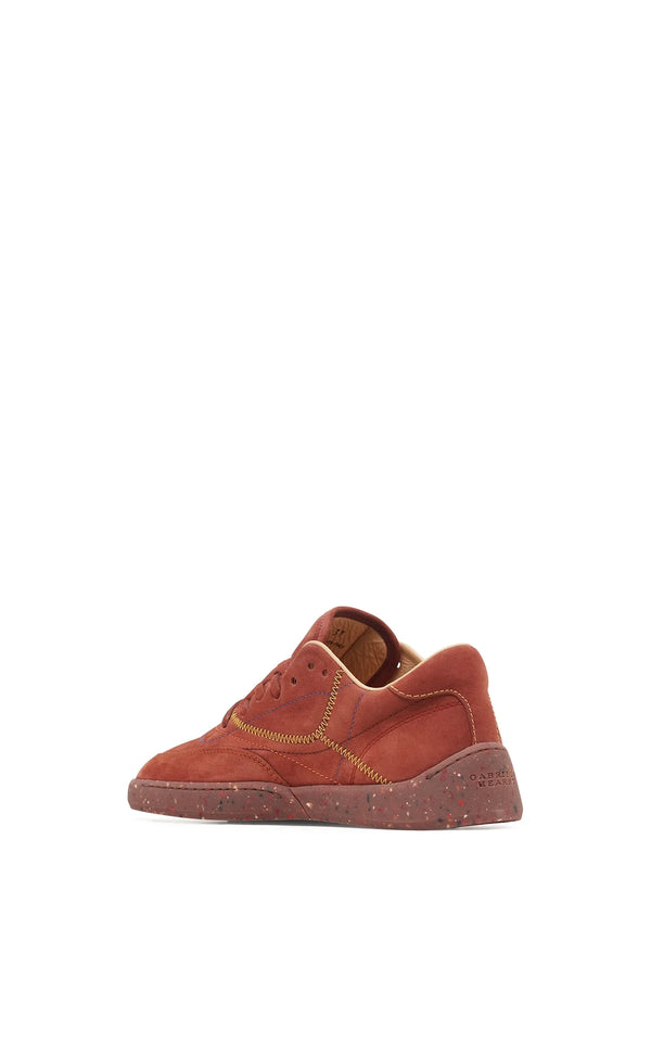 Gabriela Hearst Ohio Slip-on Sneaker In Burnt Sienna Nubuck