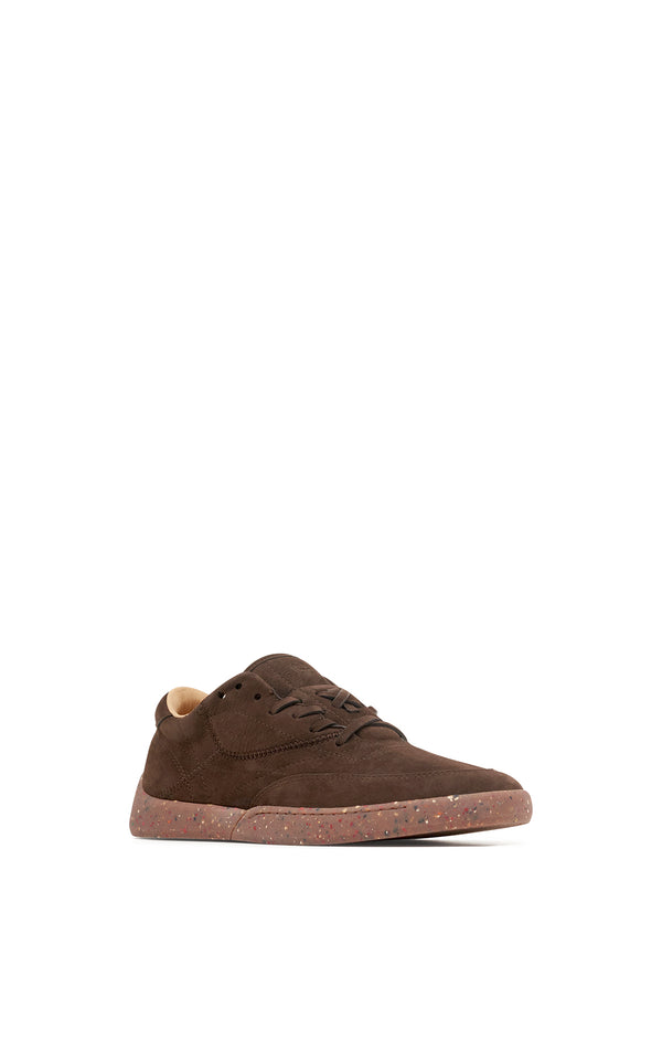 Gabriela Hearst Ohio Slip-on Sneaker In Dark Chocolate Nubuck