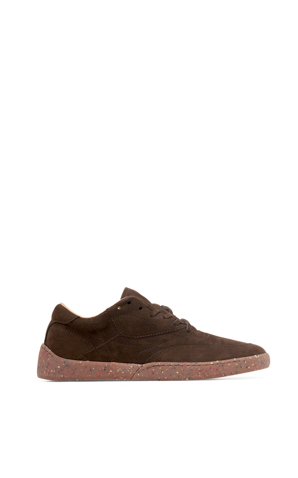 gabriela hearst Ohio Slip-on Sneaker in Dark Chocolate Nubuck