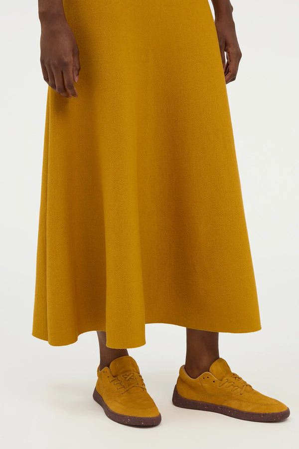 Gabriela Hearst Ohio Slip-on Sneaker In Golden Birch Nubuck