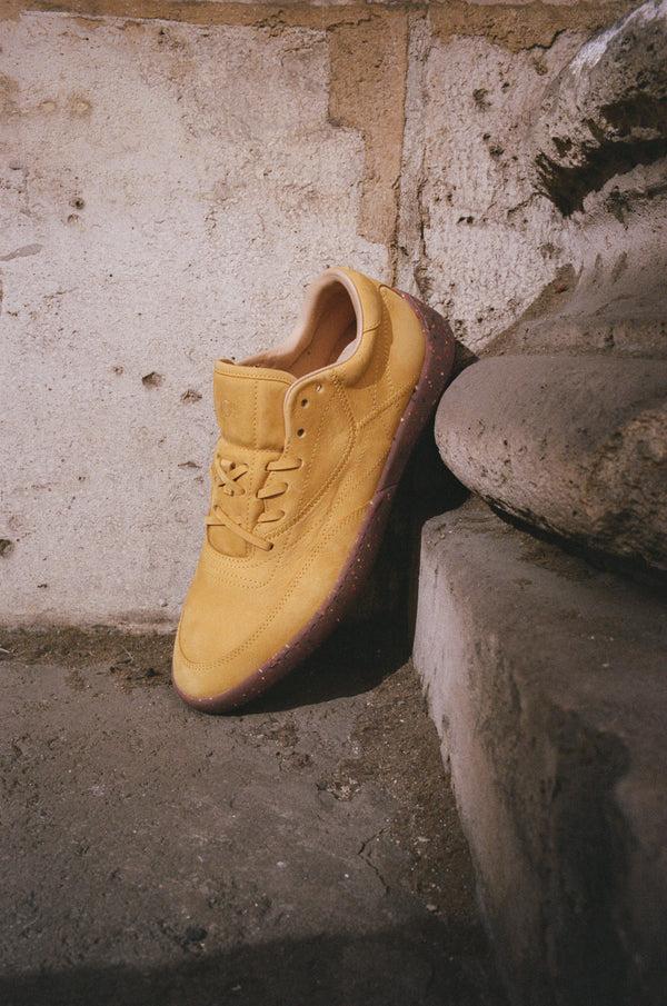 Gabriela Hearst Ohio Slip-on Sneaker In Golden Birch Nubuck