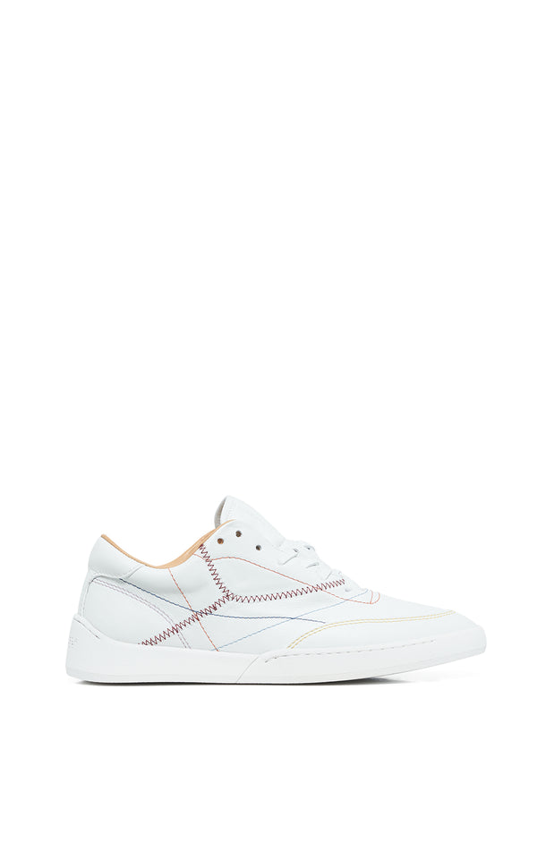 Gabriela Hearst Ohio Slip-on Sneaker In White Leather