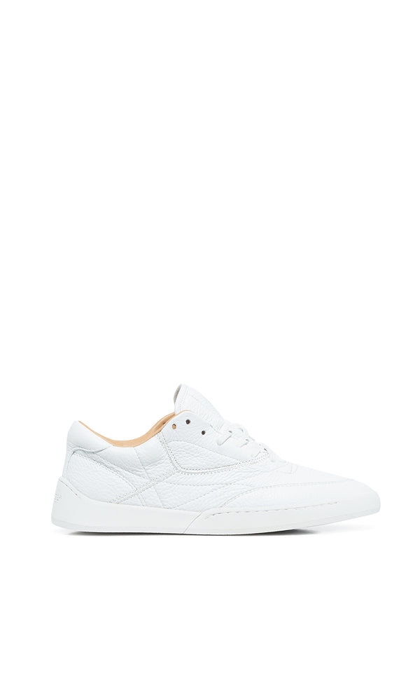 Gabriela Hearst Ohio Slip-on Sneaker In White Textured Leather