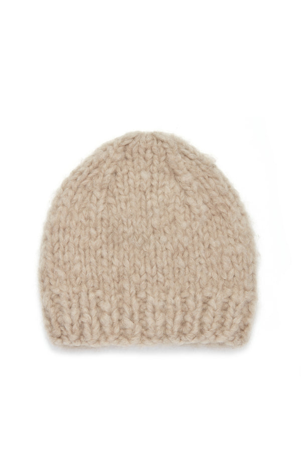 gabriela hearst Pacino Knit Hat in Oatmeal Welfat Cashmere