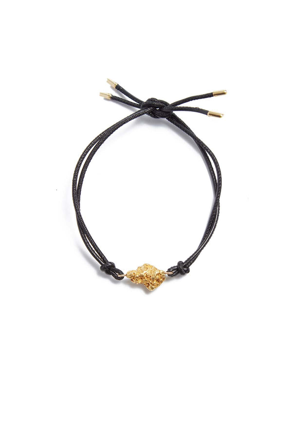 Gabriela Hearst Raw Gold Nugget Bracelet In Yellow Gold
