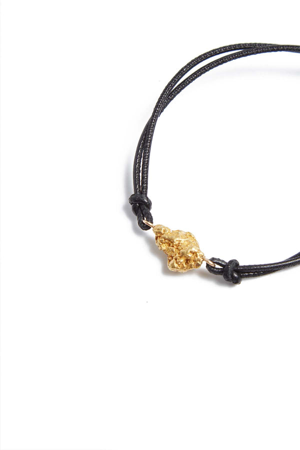 gabriela hearst Raw Gold Nugget Bracelet in Yellow Gold