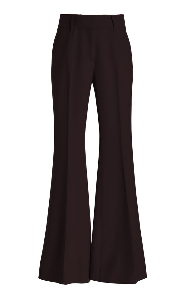 gabriela hearst Rhein Pant in Chocolate Sportswear Wool