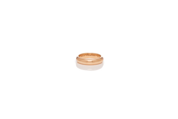Gabriela Hearst Ring In 18K Rose Gold & Vitreous Ivory Enamel