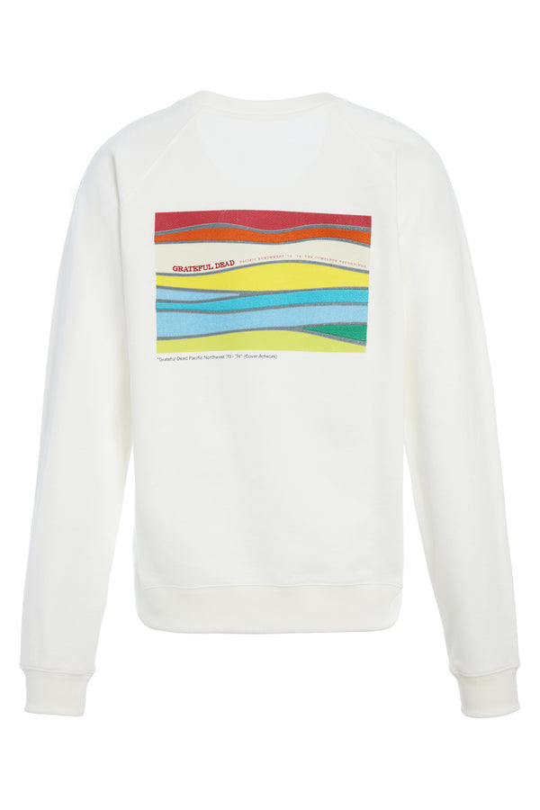 Gabriela Hearst Royston Sweatshirt In White Fine Cotton