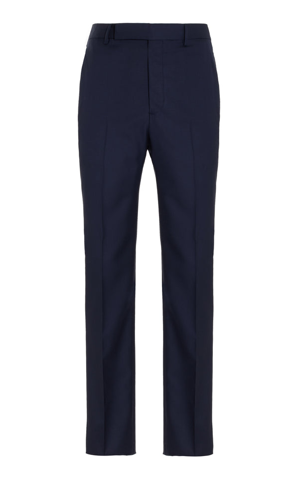 gabriela hearst Sebastian Pant in Dark Navy Virgin Wool Twill