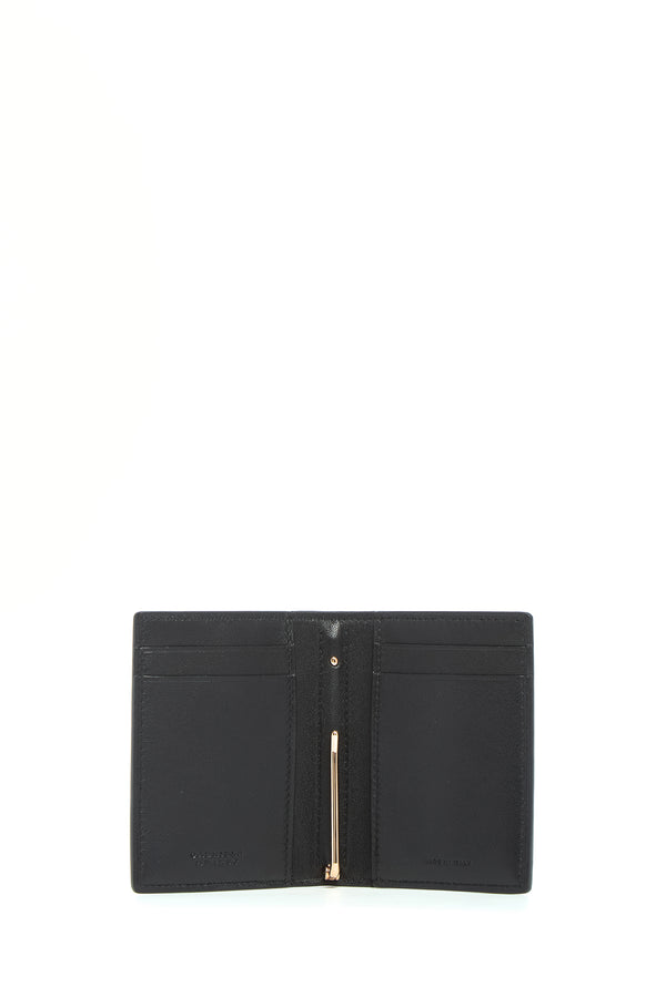 Gabriela Hearst Simple Card Wallet In Black Leather