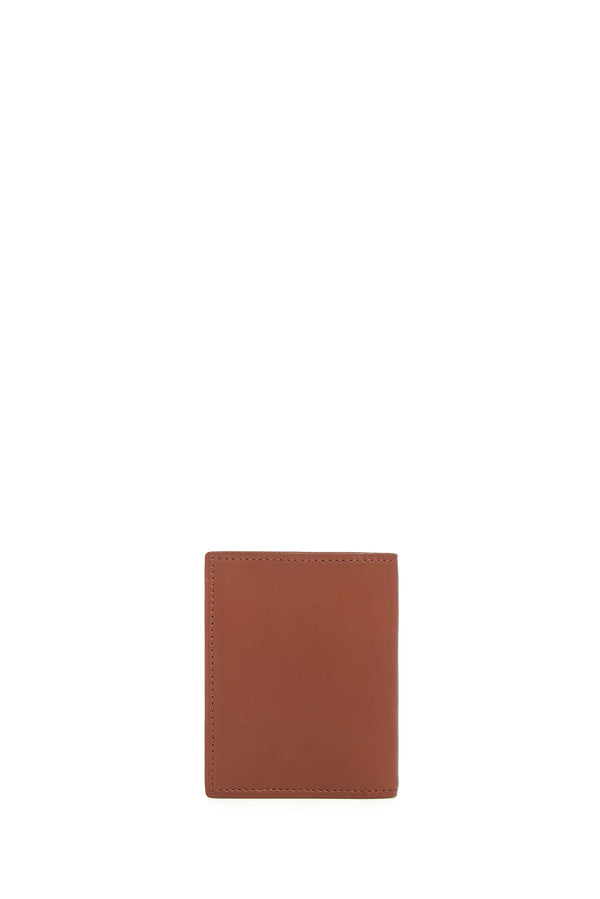 Gabriela Hearst Simple Card Wallet In Cognac Leather