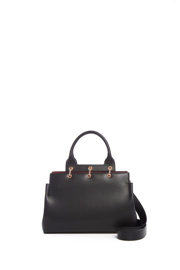 Gabriela Hearst Small Amethyst Bag In Black Nappa Leather