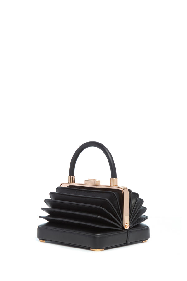 gabriela hearst Small Diana Bag in Black Nappa Leather