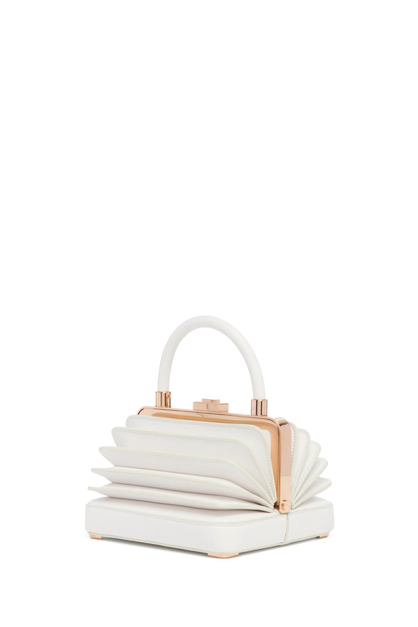gabriela hearst Small Diana Bag in Ivory Nappa Leather