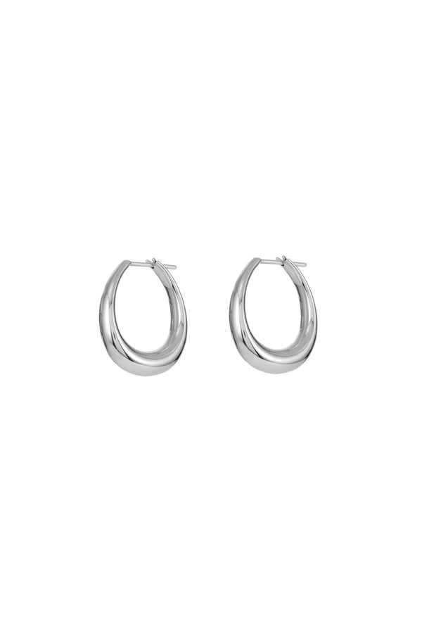 Gabriela Hearst Small Drop Earrings In 18K White Gold