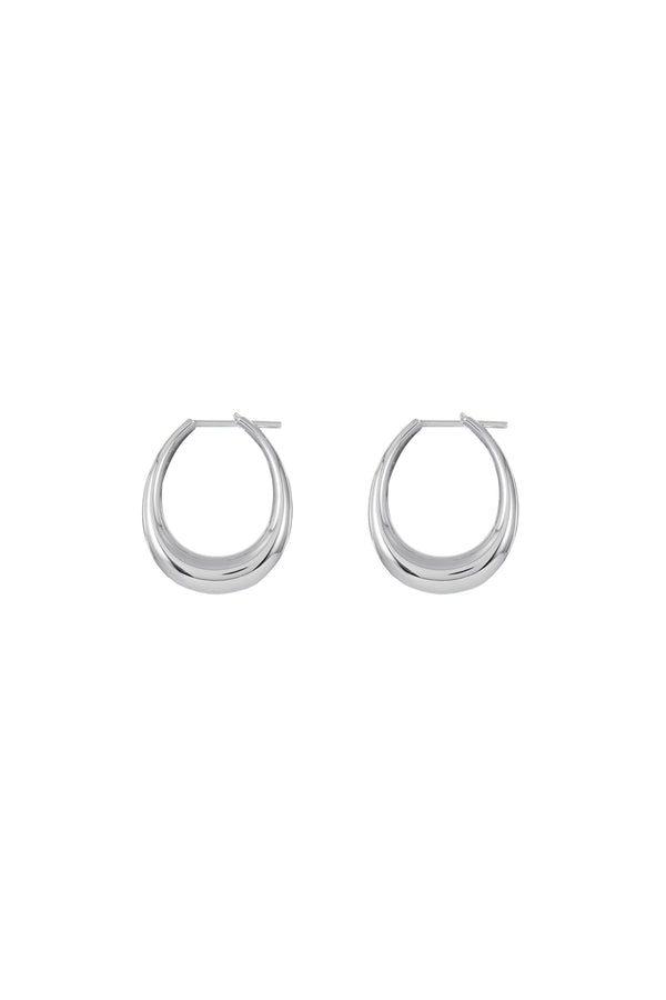 Gabriela Hearst Small Drop Earrings In 18K White Gold